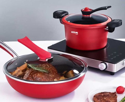 Wok & Pressure Pan Set